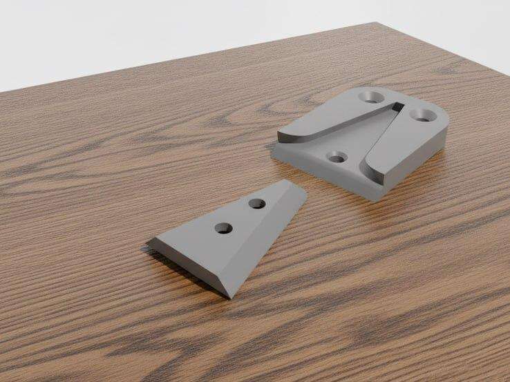 A sturdy and convenient wall mount.