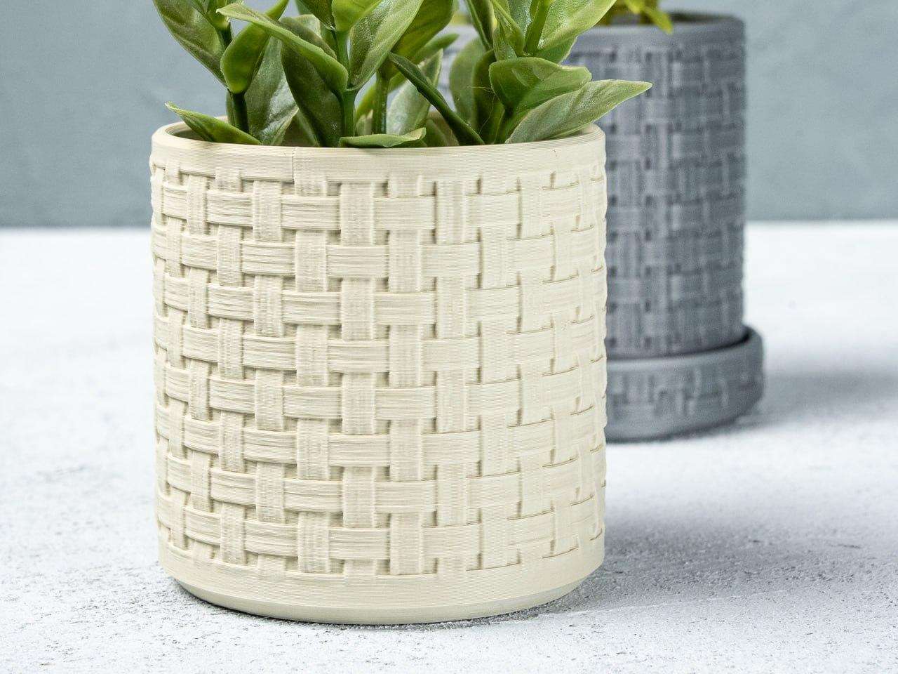 woven planter