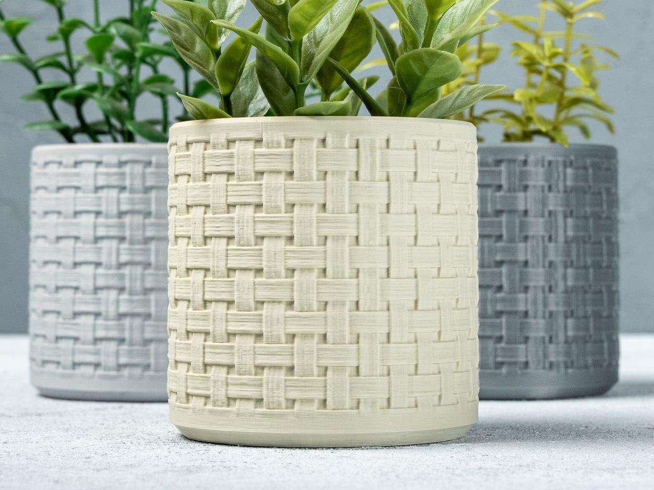 woven planter