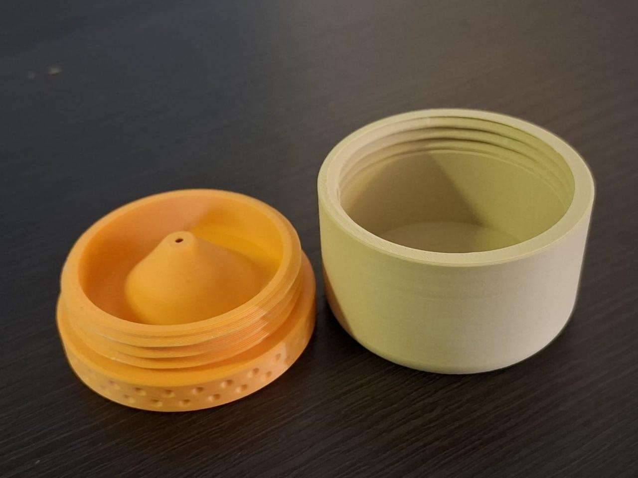 A trap for fruit flies.