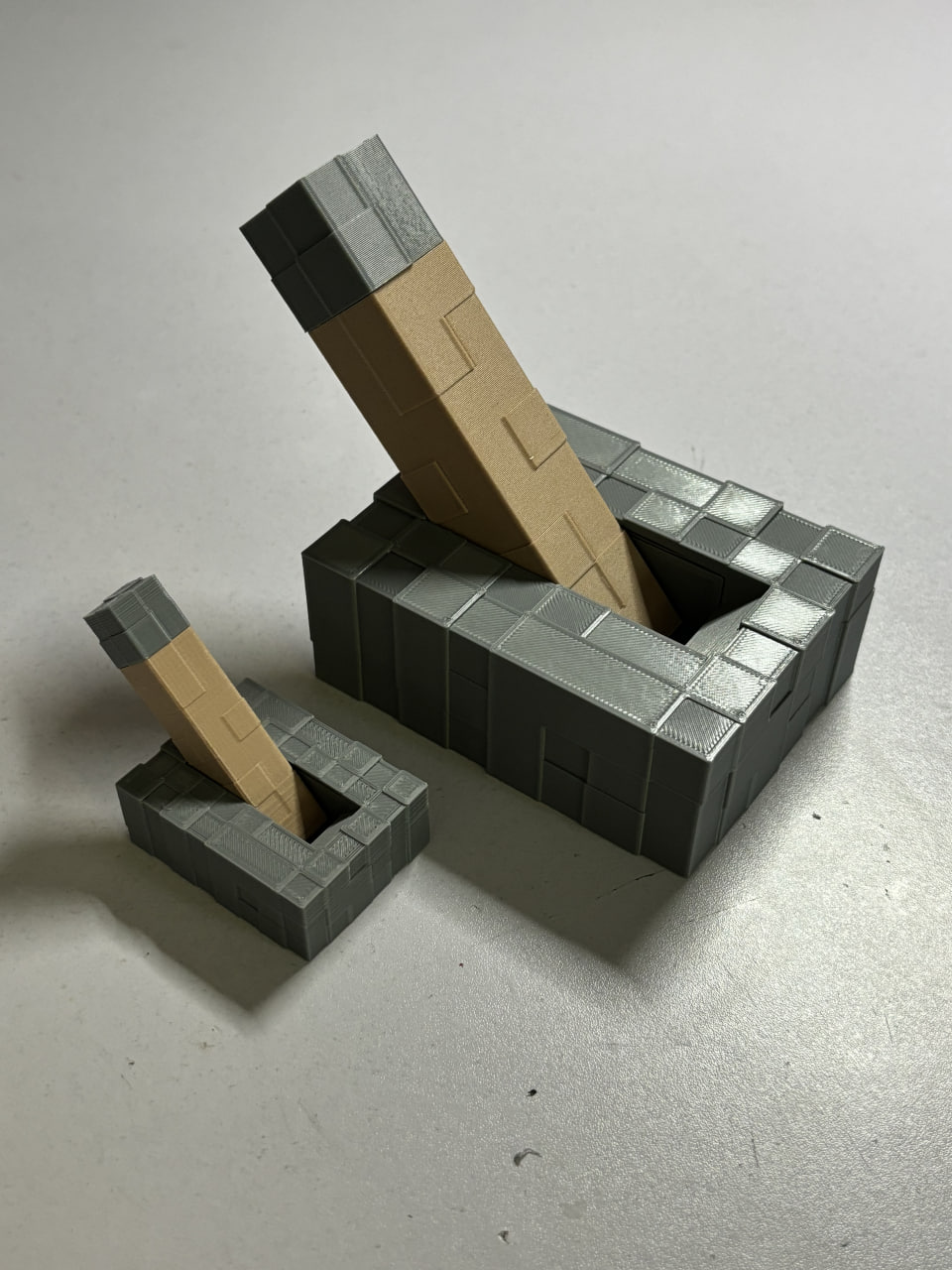 Minecraft mini-lever