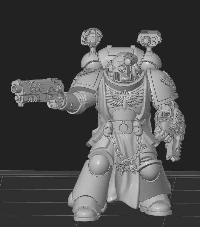 Dark Angels Classic Robed Apothecary