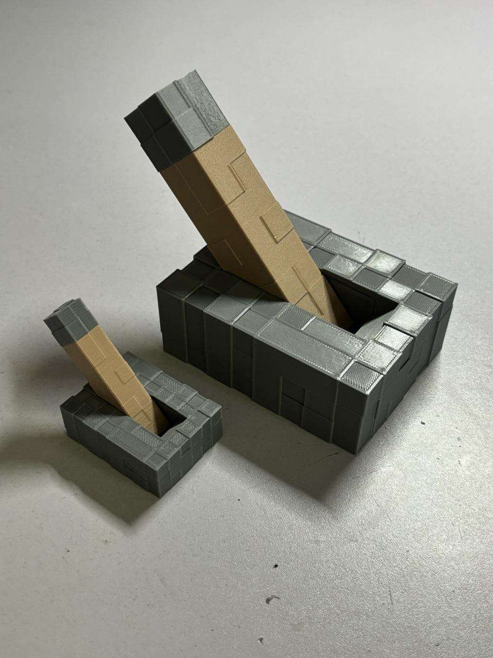 Minecraft mini-lever
