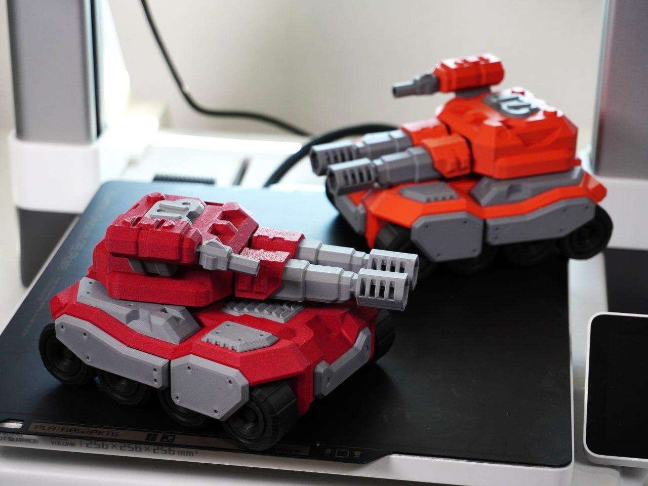 The "Goliath" combat tank - an assembly kit.