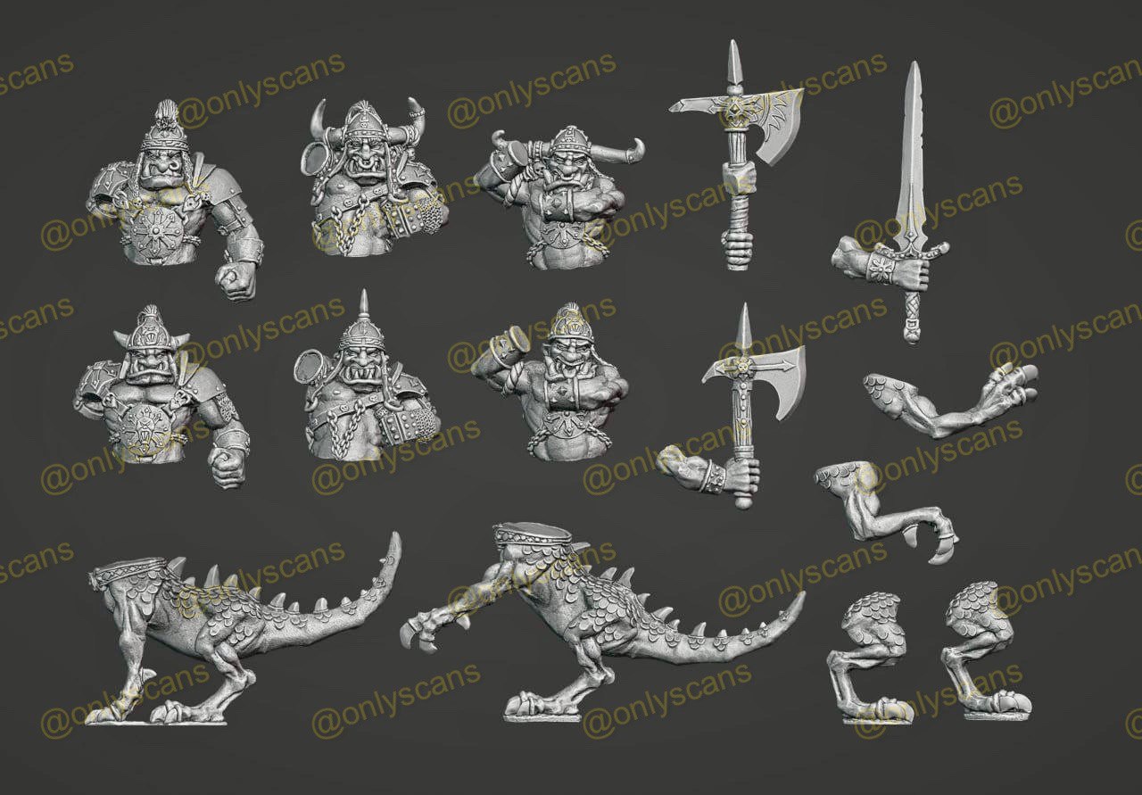 Retro Fantasy Ruined Hybrids