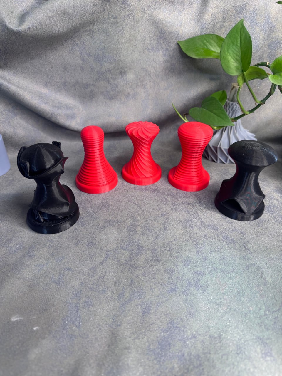 A set of modern coffee thermometers - 5 unique designs.