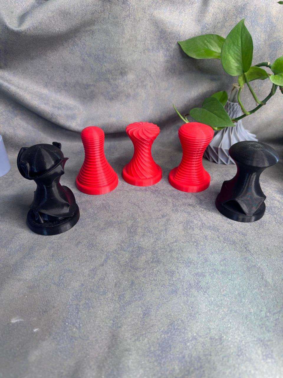 A set of modern coffee thermometers - 5 unique designs.